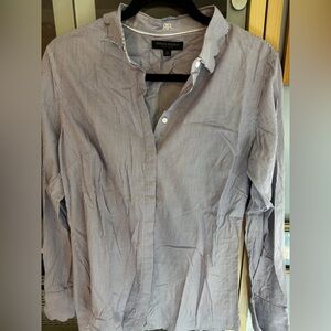 Banana Republic Striped Button-Up Riley Shirt